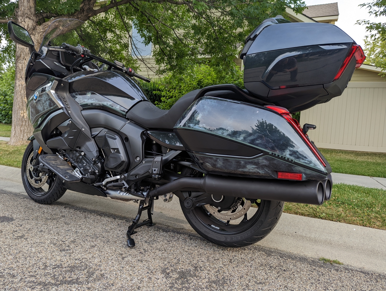 Remus Quad L/R Exhaust Systems for the BMW K1600 Bagger at 828-628